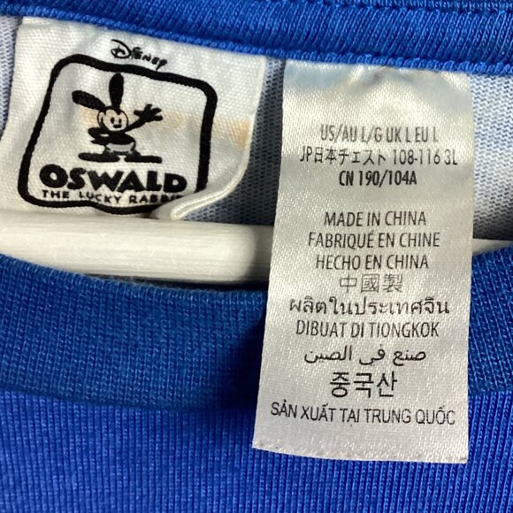 Oswald the Lucky Rabbit Long Sleeve T-Shirt for Adults – Disney100 Large - Picture 5 of 10